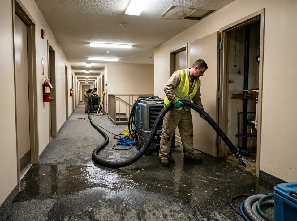 multi-unit-apartment-hallway-f-005 — frequently asked questions, Emergency Burst Pipe Water Extraction & Removal in Baxley,…